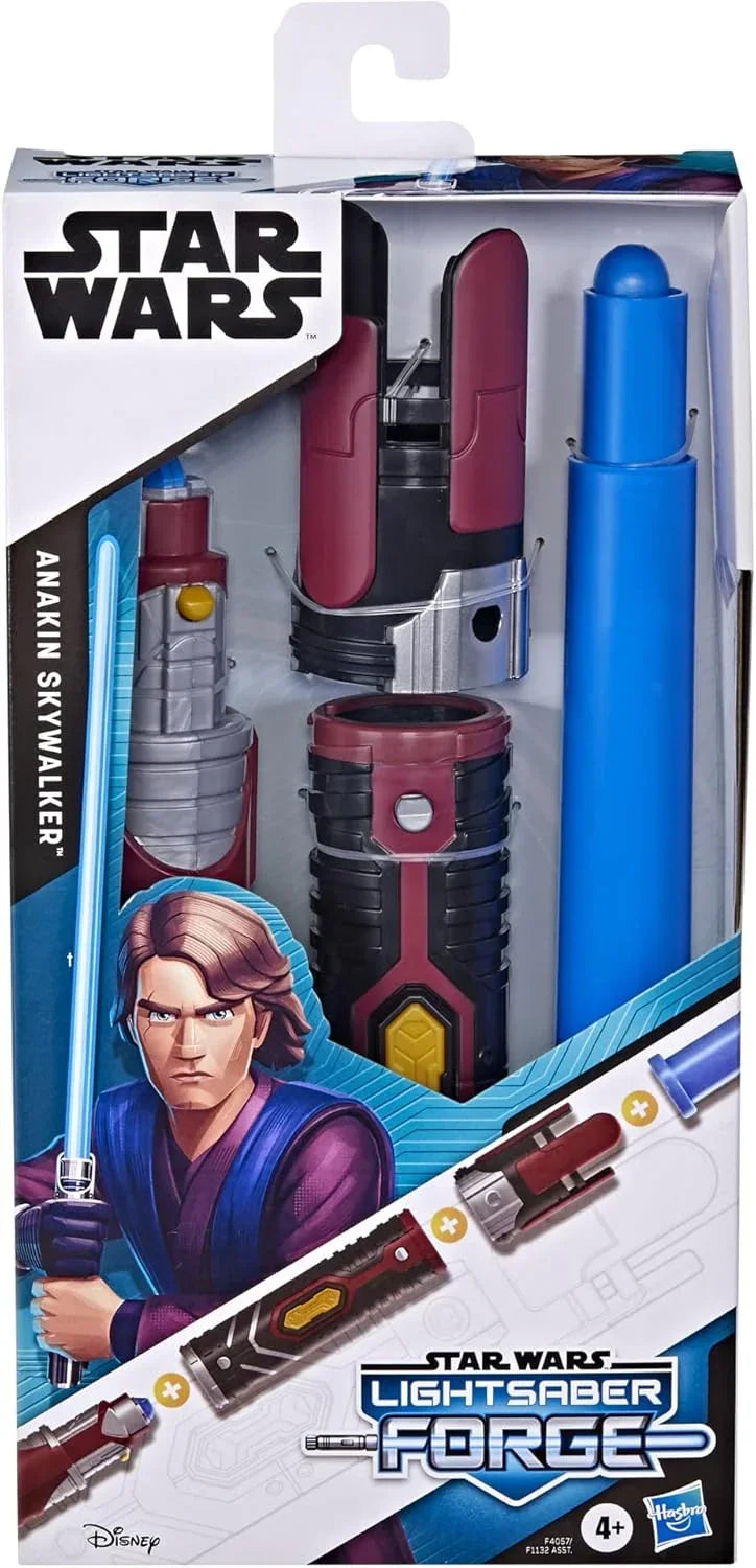 Star Wars Lightsaber Forge Anakin Skywalker Lightsaber Toy (Blue) - Jaiman Toys
