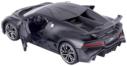 Maisto -Compatible with Bugatti Divo Replica Sports Car Model 2018 (Matte Black) - Jaiman Toys