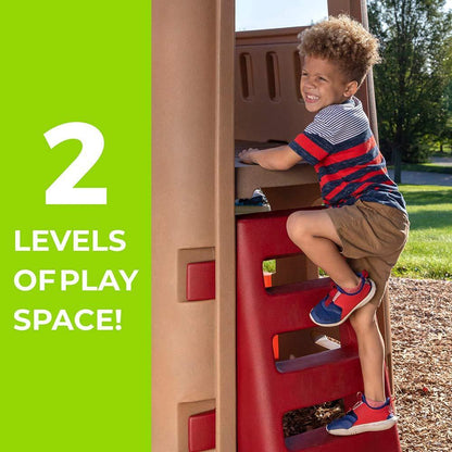 Step2 Naturally Playful Playhouse Climber & Swing Set Extension | Outdoor Playset for Kids - Jaiman Toys