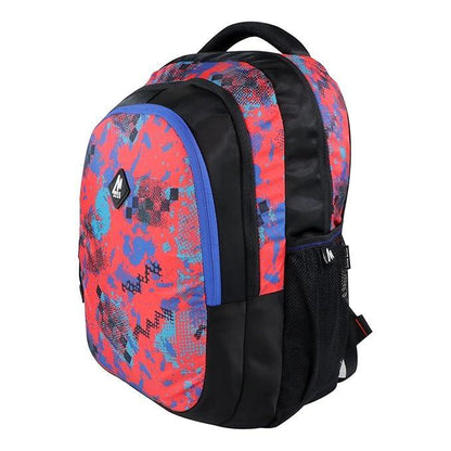 Mike Bags Trio School Bags – 17L | Stylish & Durable Red Backpack - Jaiman Toys