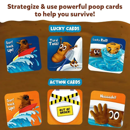 Skillmatics Card Game - Poop Wars, Fun & Fast-paced Game of Strategy, Party Game for Kids & Families, Gifts for Girls & Boys Ages 6, 7, 8, 9 & Up - Jaiman Toys