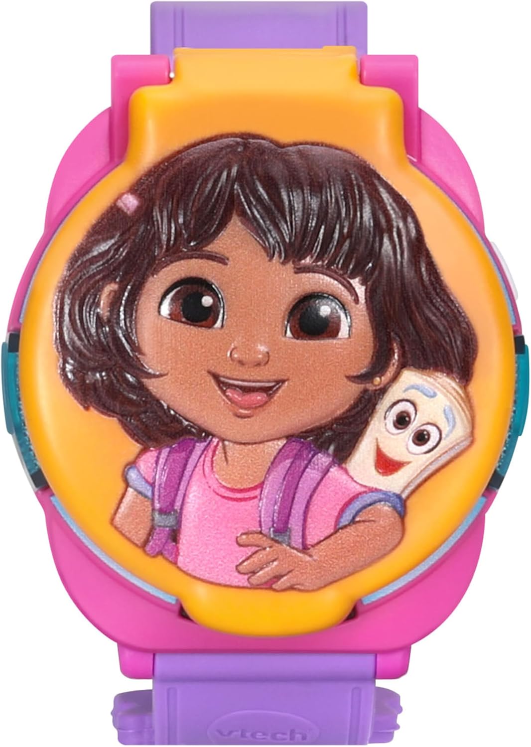 VTech Dora Time for Learning Adventure Watch | Interactive Educational Digital Watch with Games, English & Spanish Learning, Alarm, Timer & Stopwatch | Ages 3+