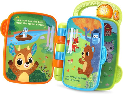 VTech Animal Rhymes Storytime Interactive Musical Learning Book | 45+ Songs, Melodies, Sounds & Phrases for Babies 9-36 Months