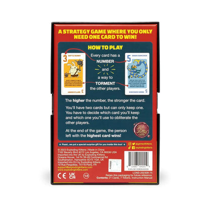 Exploding Kittens: Power Hungry Pets – Fun Strategy Card Game - Jaiman Toys