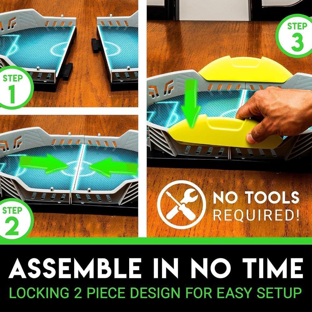 Innov8 Battle Soccer Table Game with Electronic Score Tracker, Sound Effects, 5 years+ - Jaiman Toys