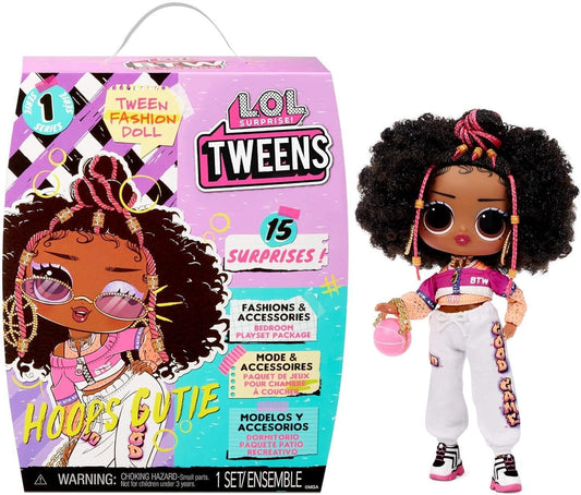 L*O*L. Surprise! L*O*L Tweens Fashion Doll with 15 Surprises for Kids Age 3 - Hoops Cutie - Jaiman Toys