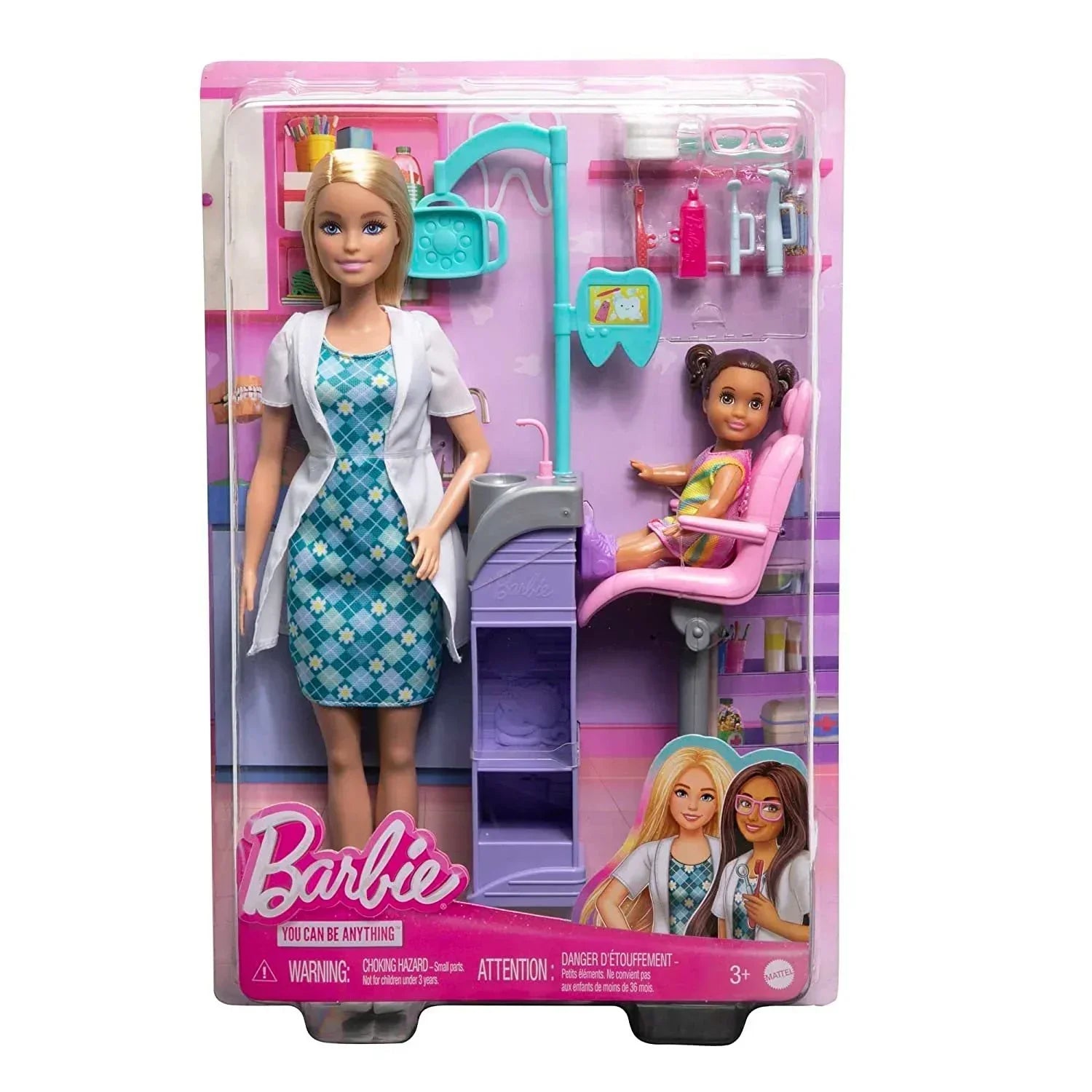 Barbie® Careers Dentist Doll and Playset with Accessories, Medical Doctor Set, Toys - Jaiman Toys