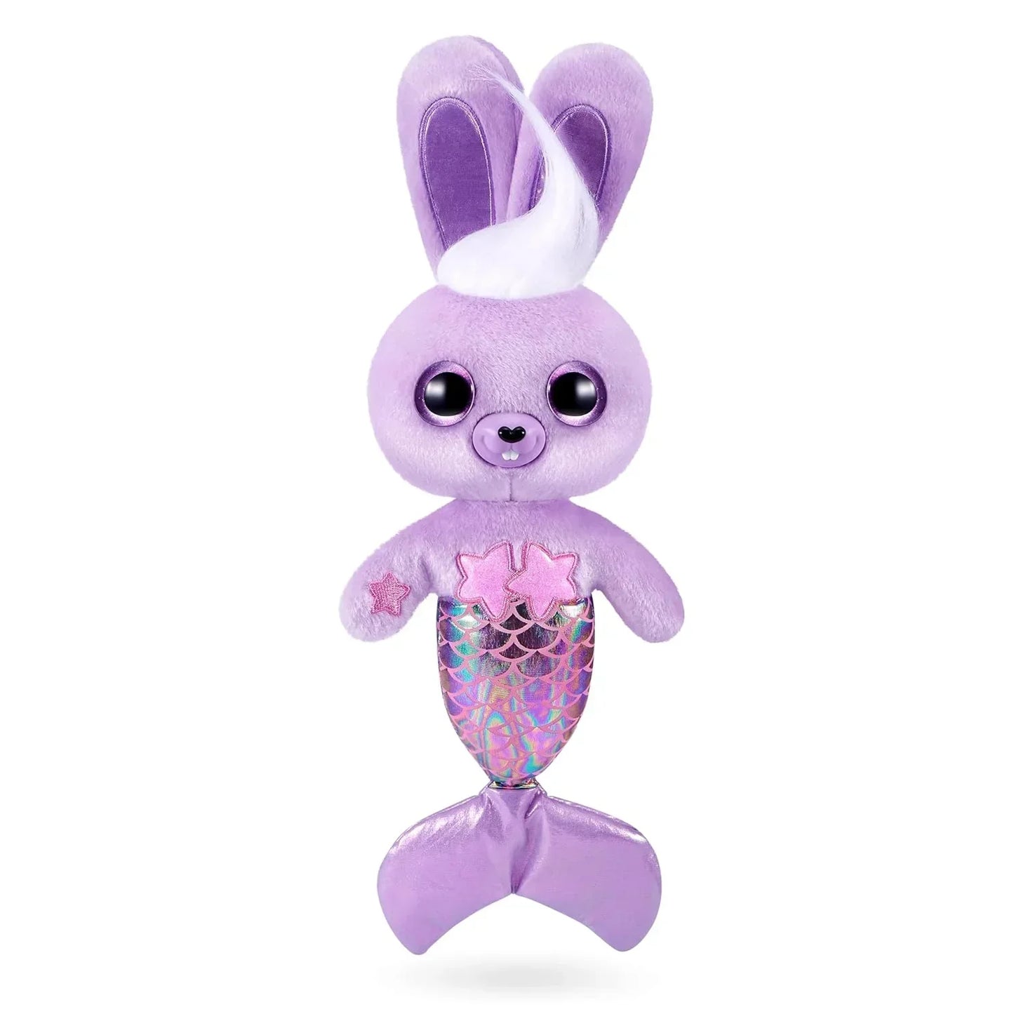 Pets Alive Furmaids by ZURU Mermaid Plush Interactive Light and Sound Girls Toy (Purple Rabbit) - Jaiman Toys