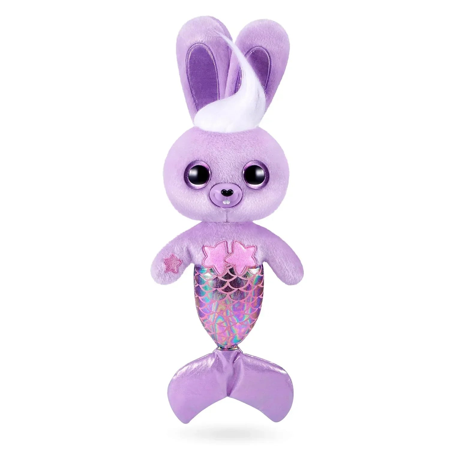 Pets Alive Furmaids by ZURU Mermaid Plush Interactive Light and Sound Girls Toy (Purple Rabbit) - Jaiman Toys
