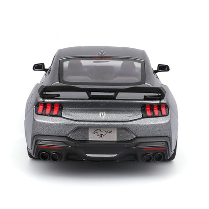 Maisto 2024 Ford Mustang Dark Horse 1:24 Die-Cast Model Car | Collector's Collection | Metallic Grey