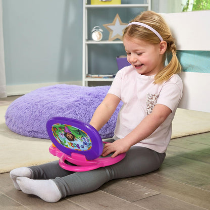 VTech Dora More to Explore Learning Laptop | Interactive Educational Laptop with Wireless Mouse, Letters, Numbers, Spelling & Learning Games for Kids