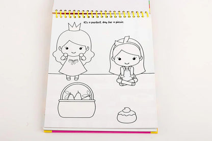 Magic Painting: Princesses by Bookoli - Jaiman Toys