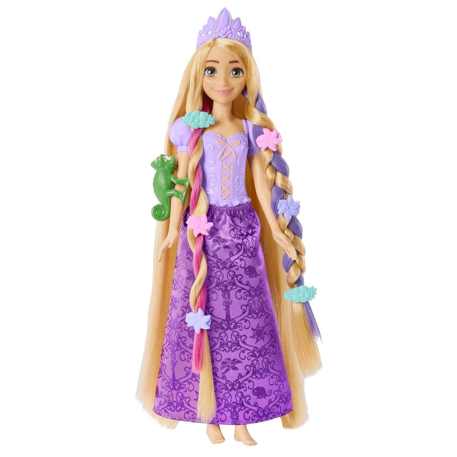 Disney Mattel Princess Toys, Rapunzel Doll with Color-Change Hair Extensions&Hair-Styling Pieces, Inspired by The Movie?? - Jaiman Toys