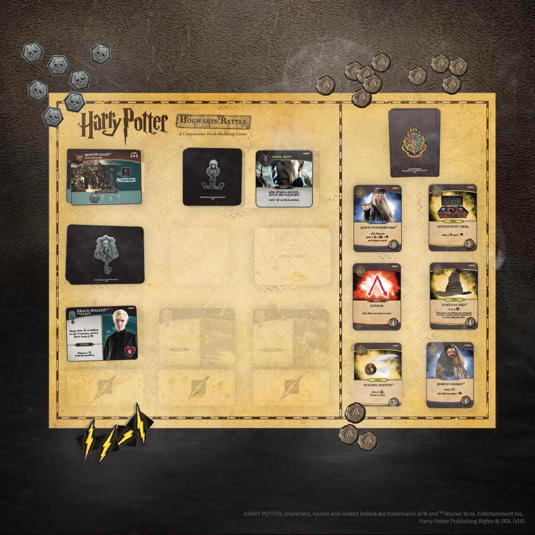 Harry Potter Hogwarts Battle A Cooperative Deck Building Game - Jaiman Toys
