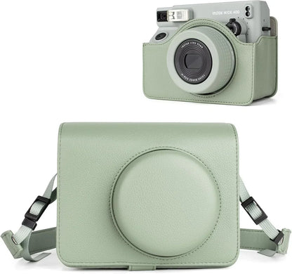 PU Leather Protective Camera Case Pouch – Stylish & Durable for Fujifilm Instax WIDE - 400 - Jaiman Toys