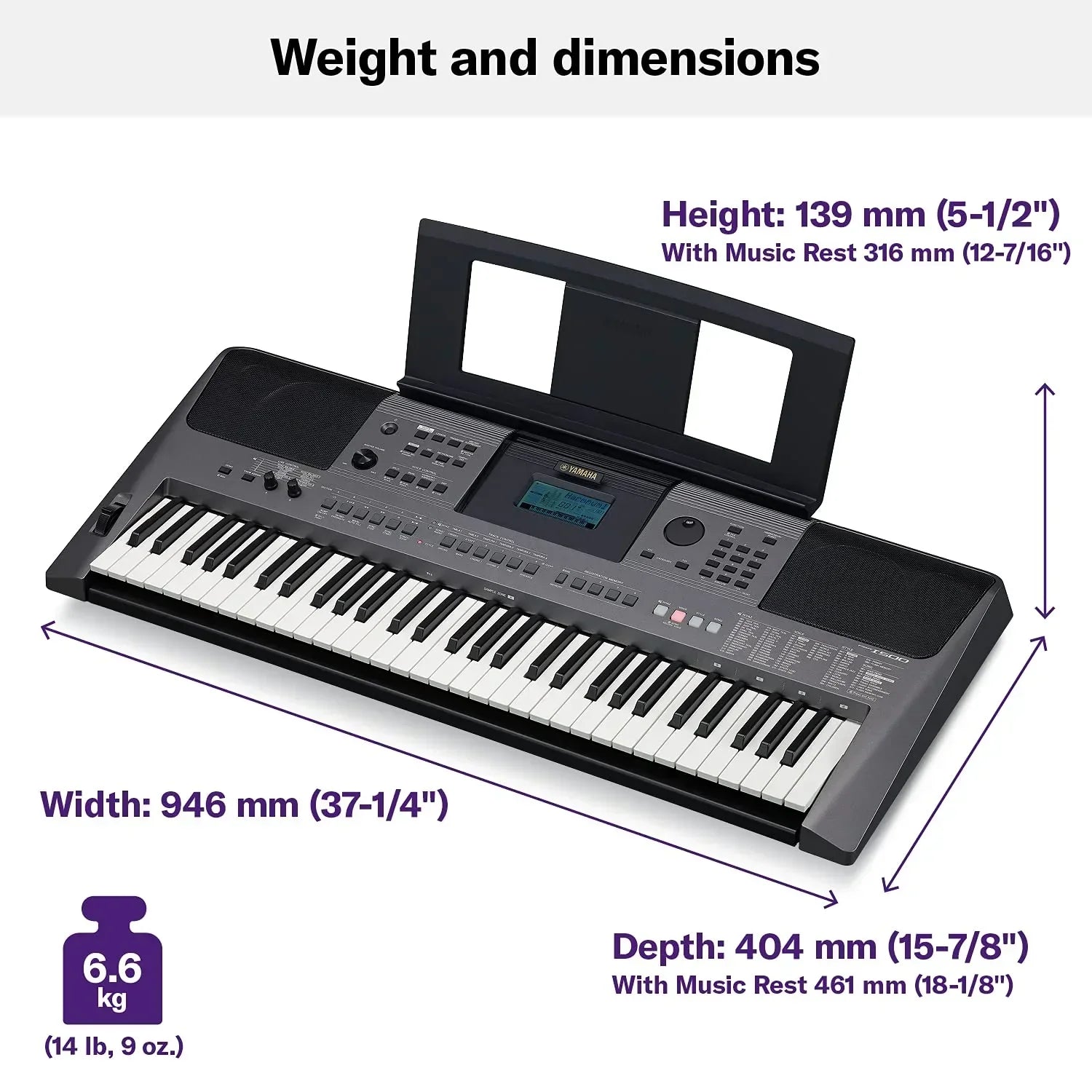 YAMAHA PSR-I500 PORTABLE KEYBOARD WITH ADAPTOR - Jaiman Toys