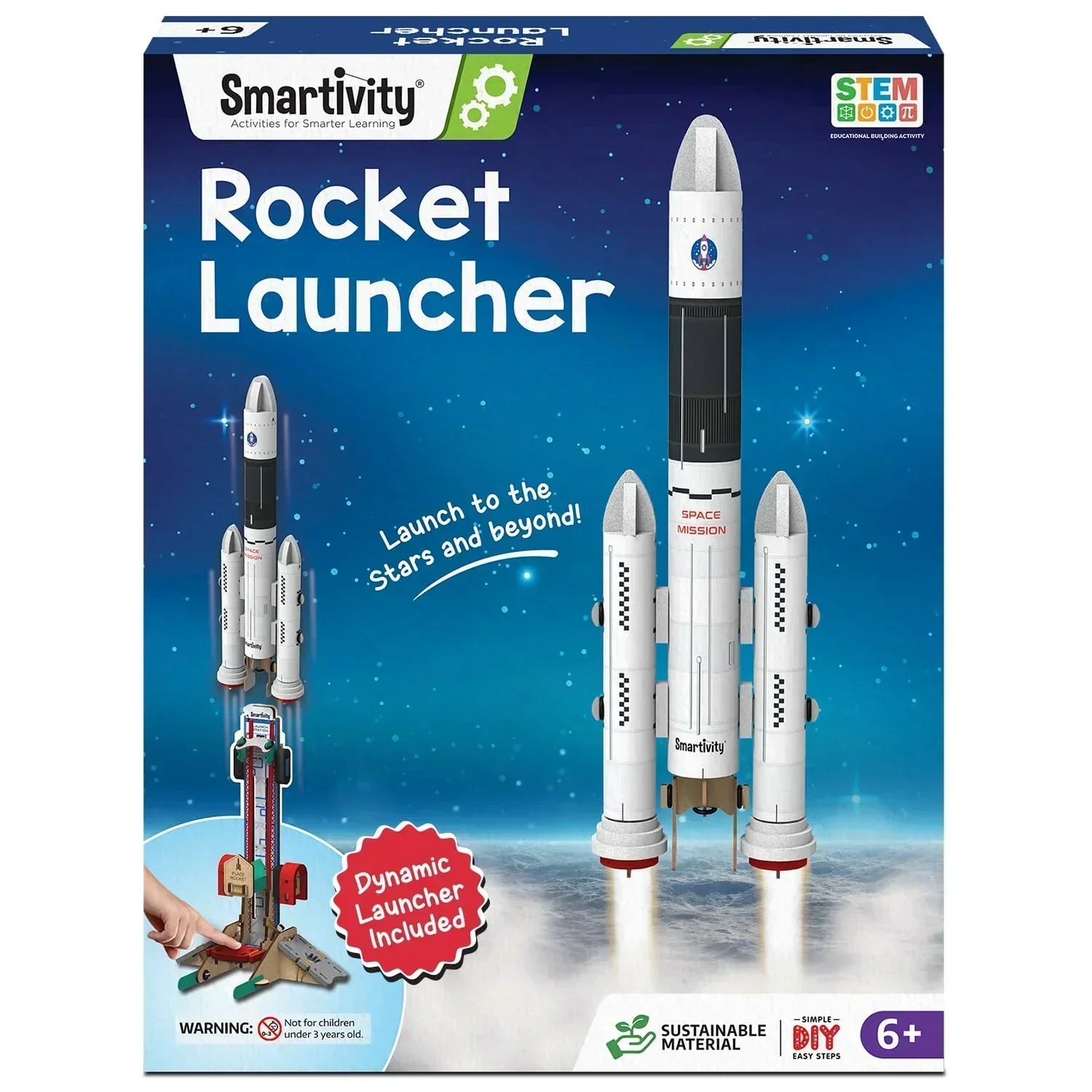 Smartivity Rocket Launcher Kit – DIY STEM Science Toy for Kids 6–12 - Jaiman Toys