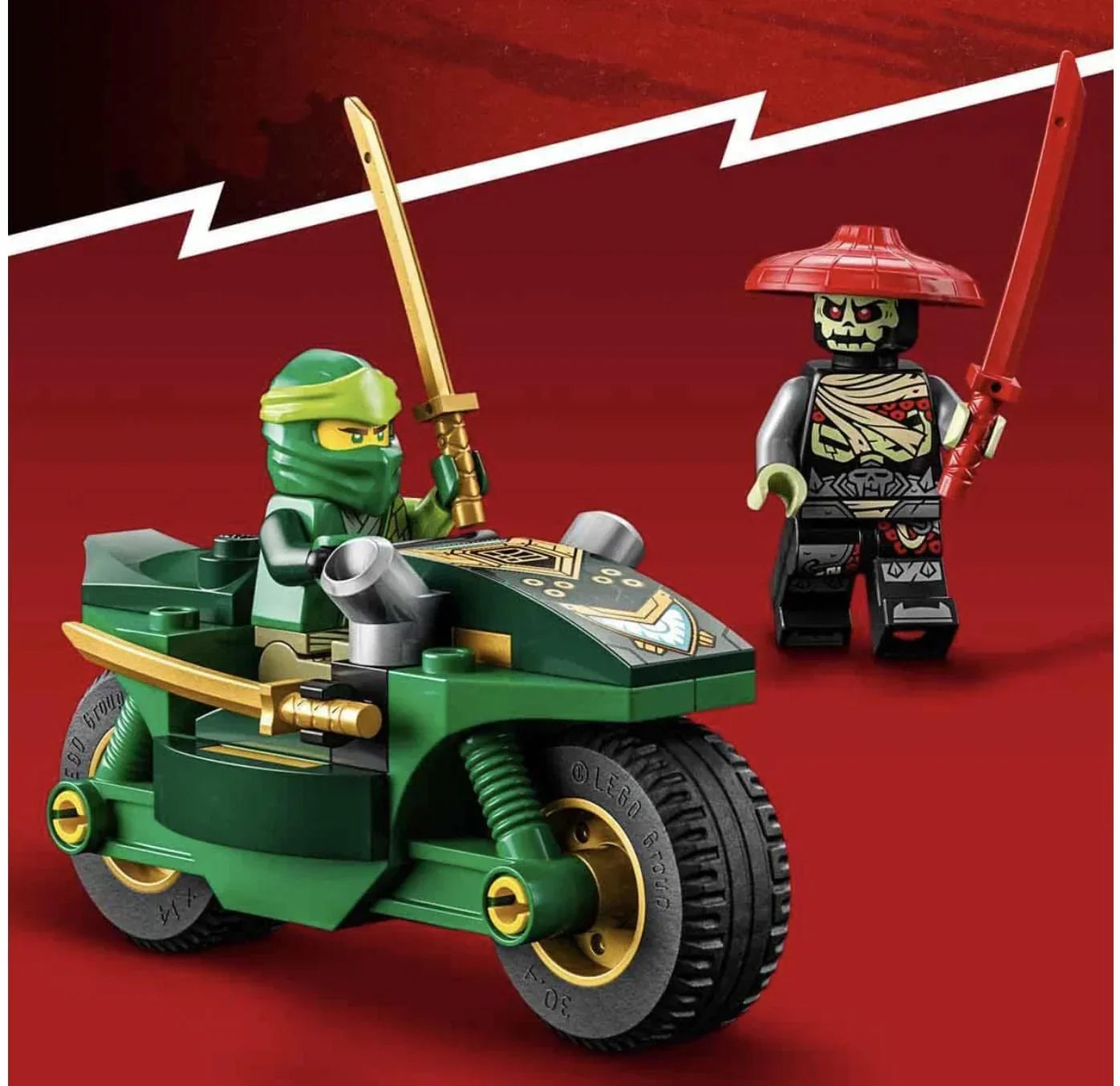 LEGO 71788 Lloyds Ninja Street Bike Building Toy Set (64 Pieces)