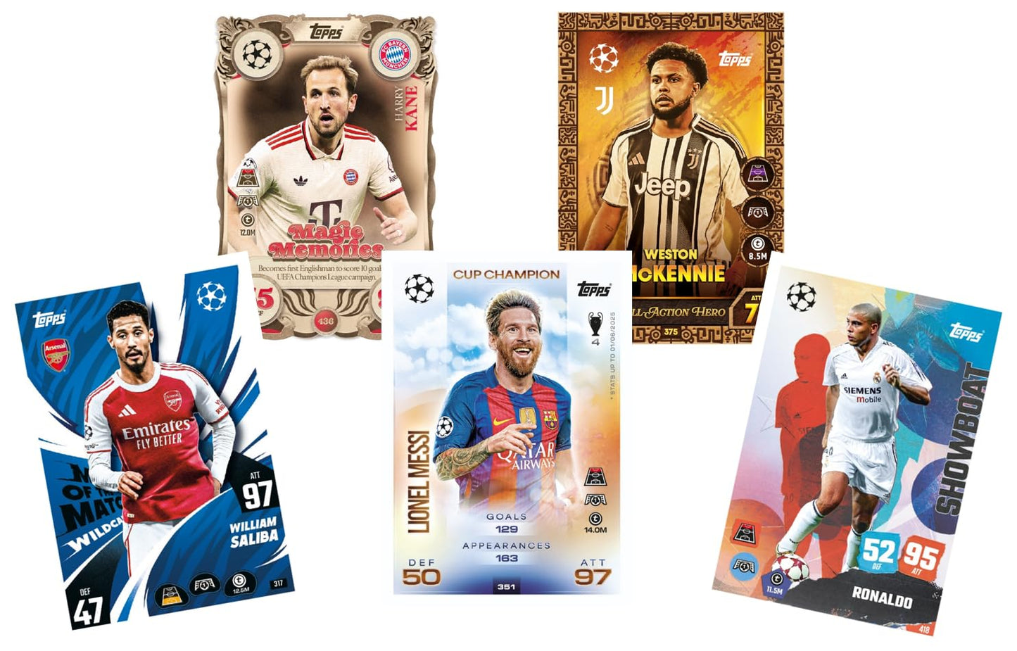Topps UEFA Champions League Match Attax 2025-26 Trading and Collectible Card Game (Multipack of 12)