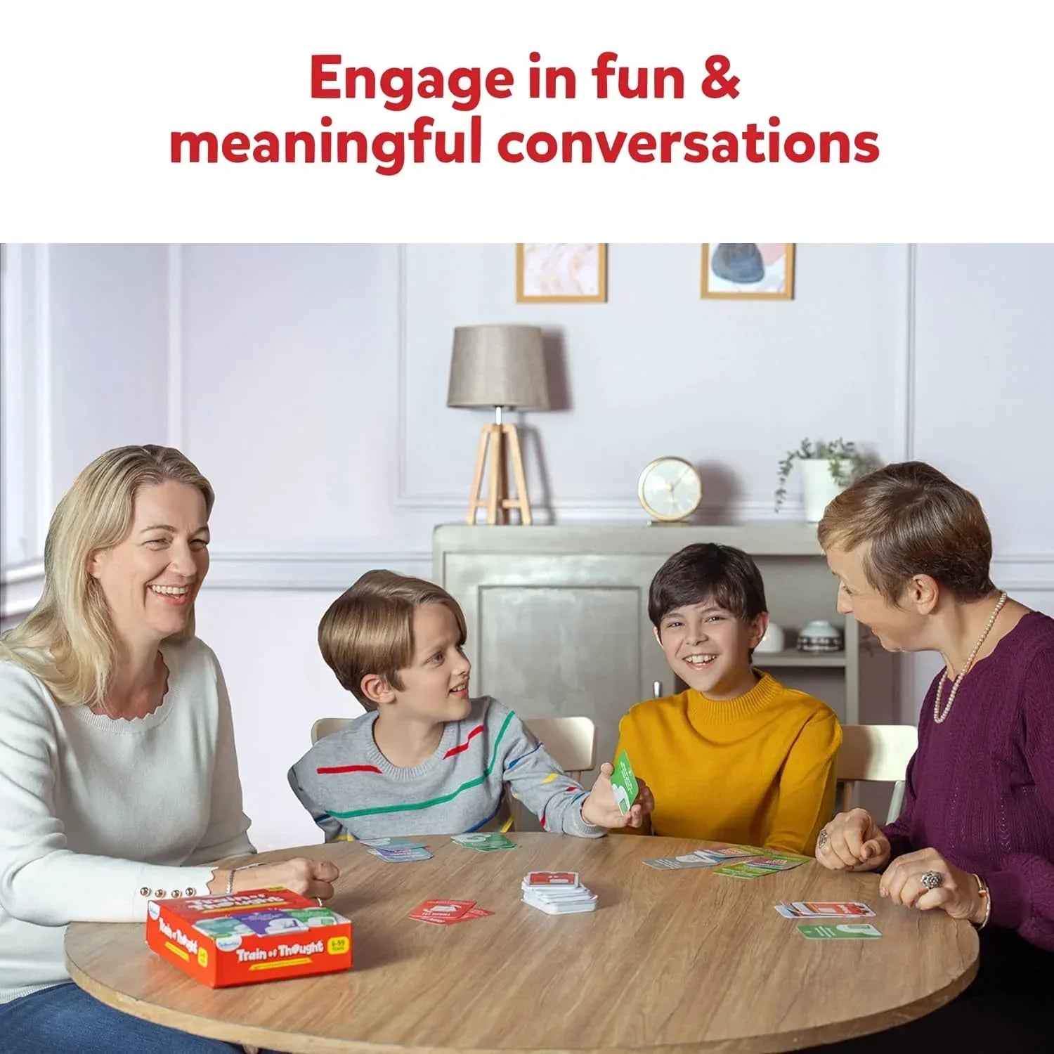 Skillmatics Card Game - Train of Thought, Fun for Family Game Night, Educational Toys, Gifts for Boys and Girls Ages 6, 7, 8, 9 and Up - Jaiman Toys