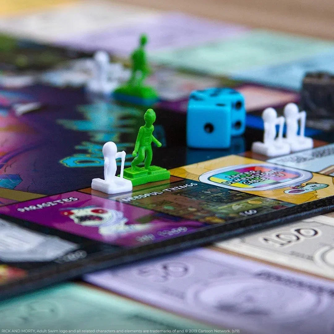 Monopoly: Rick and Morty Edition – Enter the Multiverse and Outwit Your Rivals! - Jaiman Toys