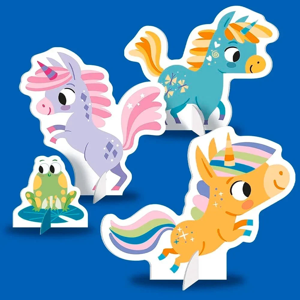 Build and Play Unicorns | Interactive Build & Play Activity Kit for Kids (Paperback)