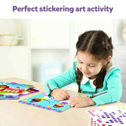 Skillmatics Art Activity - Dot It Dress Up, No Mess Sticker Art for Kids, Craft Kits, DIY Activity, Gifts for Boys & Girls Ages 3, 4, 5, 6, 7, Travel Toys for Toddlers - Jaiman Toys