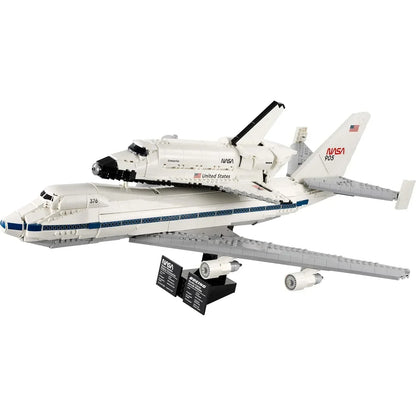 LEGO 10360 Shuttle Carrier Aircraft  Iconic NASA Boeing747 & Space Shuttle Orbiter  2417 Piece Display Set
