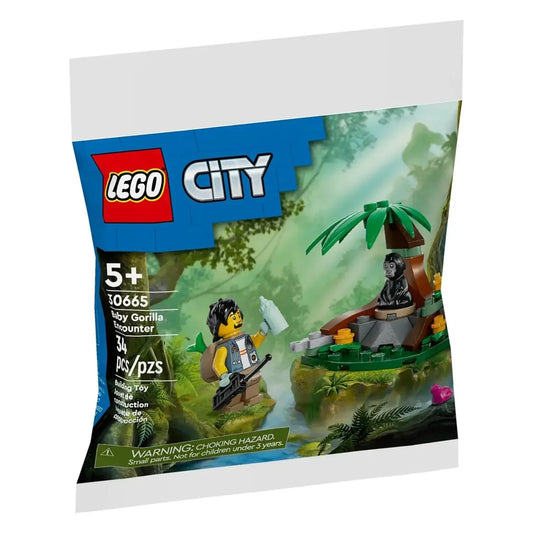 LEGO 30665 City Baby Gorilla Encounter Building Set (Polybag) - Jaiman Toys