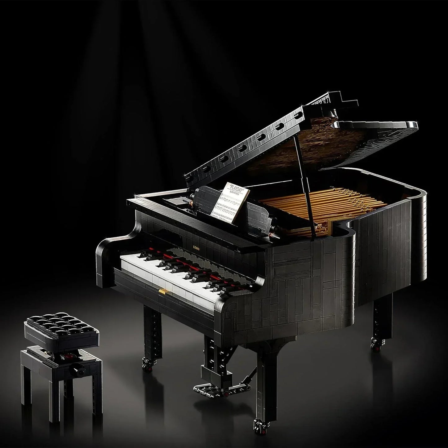LEGO Ideas 21323 Grand Piano Model Building Kit