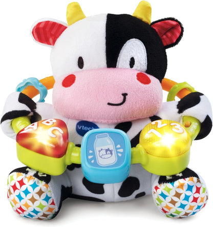 VTech Baby Lil' Critters Moosical Beads | Interactive Musical Cow Toy with Lights, Sounds & Learning Activities
