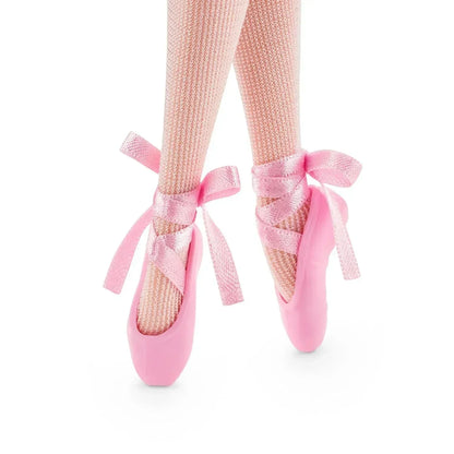 (Box Damage) Barbie Signature Ballet Wishes™ Doll (Brunette, 12 in), Posable, Wearing Ballerina Costume, Tutu, Pointe Shoes & Tiara, Gift for 6 Year Olds and Up - Jaiman Toys