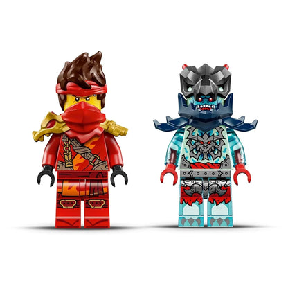 LEGO NINJAGO 71838 Kai’s Motorcycle Speed Race | Dual Ninja Bike Playset for Kids 6+ | Kai & Wyldfyre Racing Toy