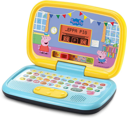 VTech Peppa Pig Play Smart Laptop | Interactive Educational Learning Laptop with Alphabet, Numbers, Games, Music & Peppa Pig Activities for Kids