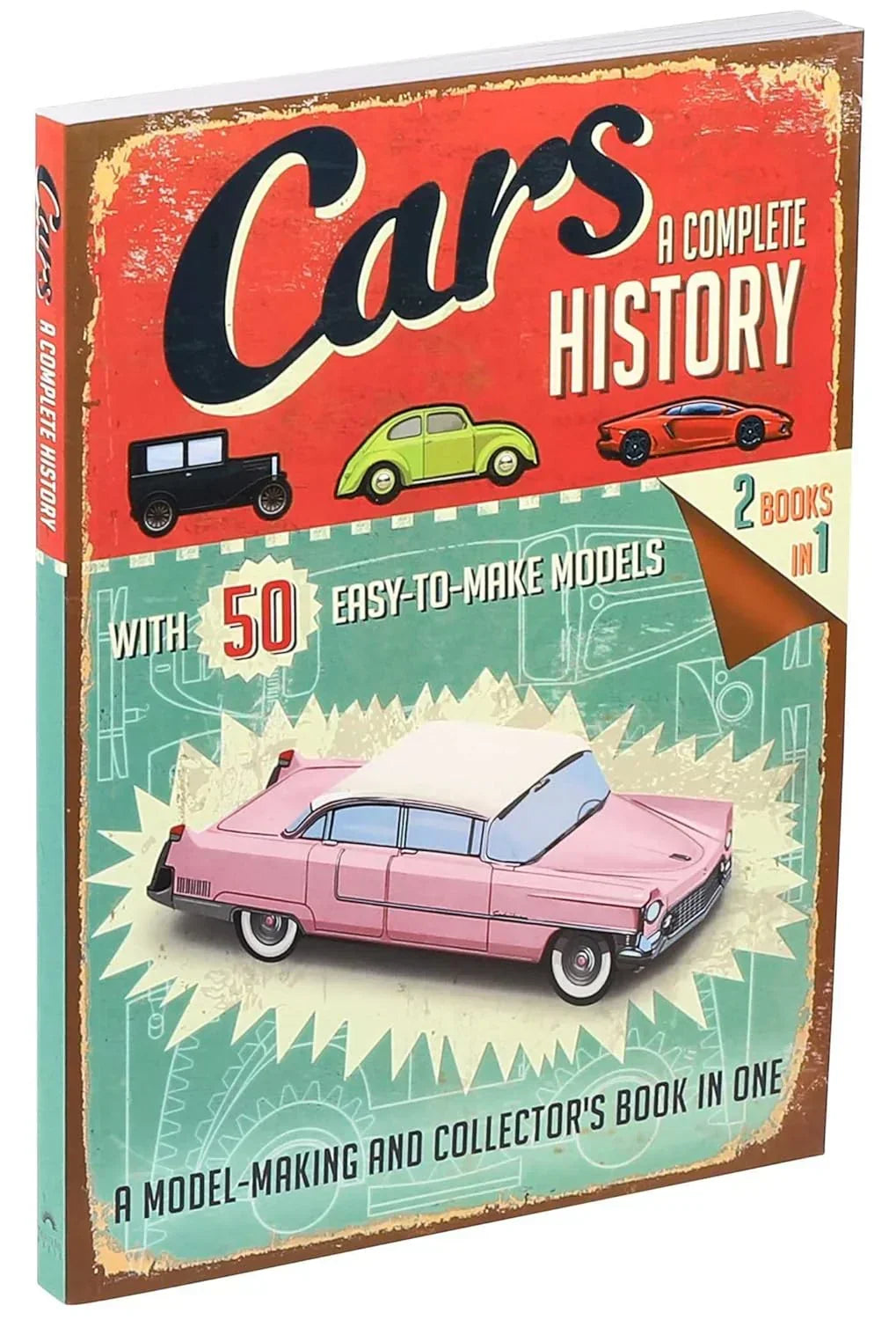 Cars: A Complete History Book by Simon Heptinstall - Jaiman Toys