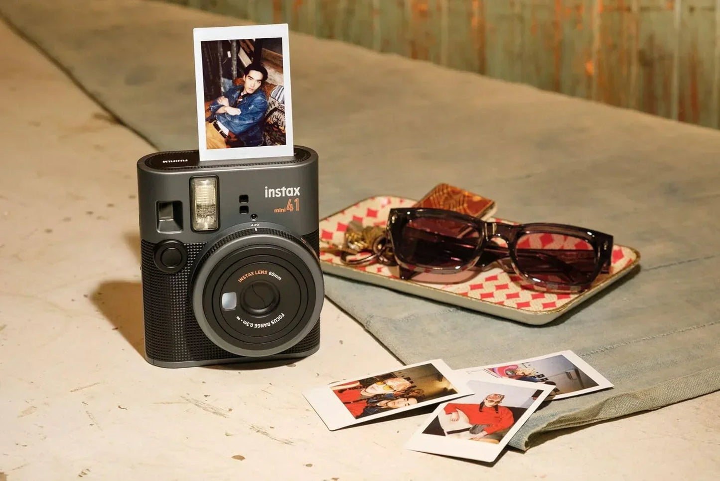 Fujifilm Instax Mini 41 Instant Camera – Retro Style with Automatic Exposure & Easy Selfie Mode - Jaiman Toys