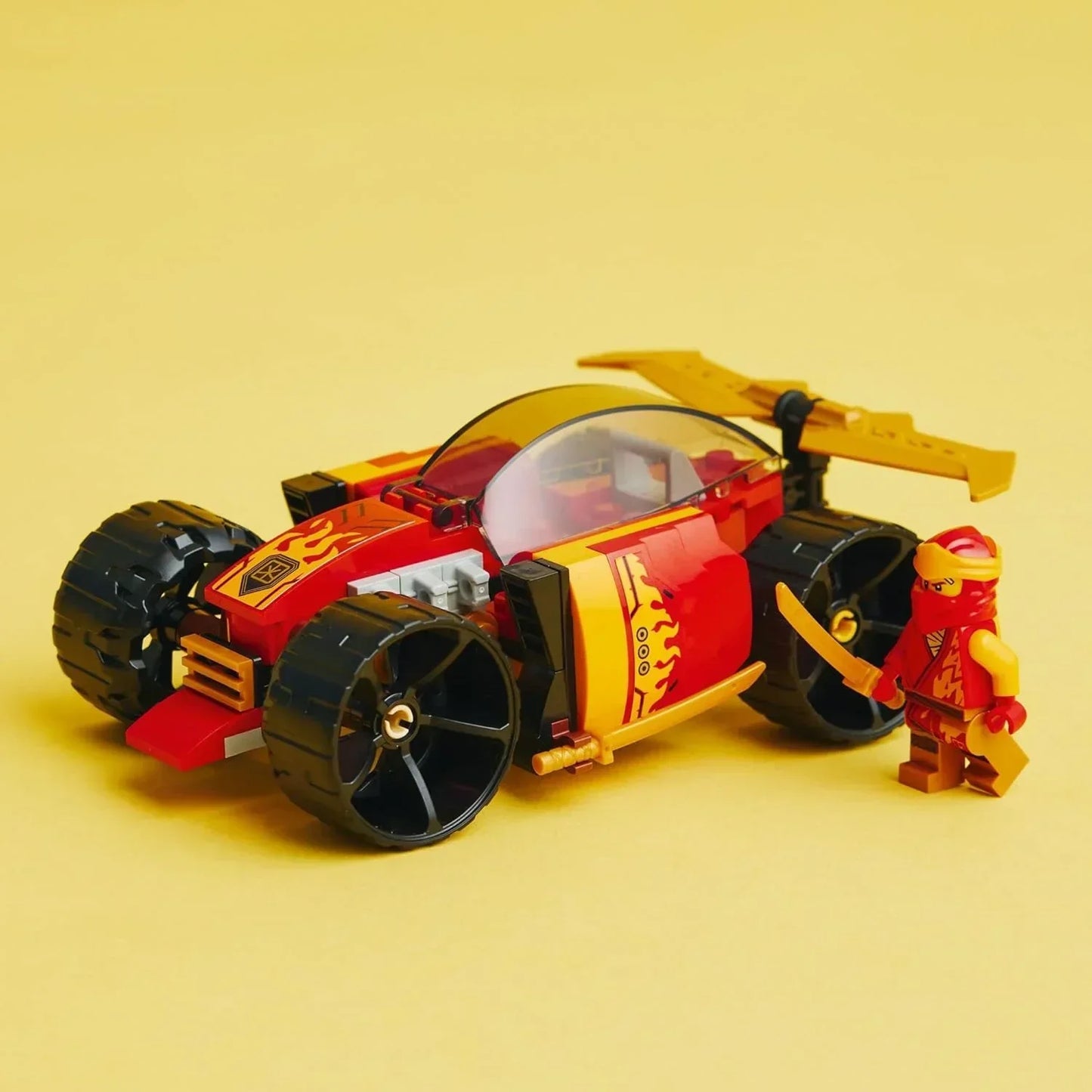 LEGO NINJAGO 71780 Kai’s Ninja Race Car EVO 2in1 Racing Car Toy to Off-Road Vehicle, Model Building Set for Kids, Boys and Girls Aged 6 Plus, Birthday Gift Idea
