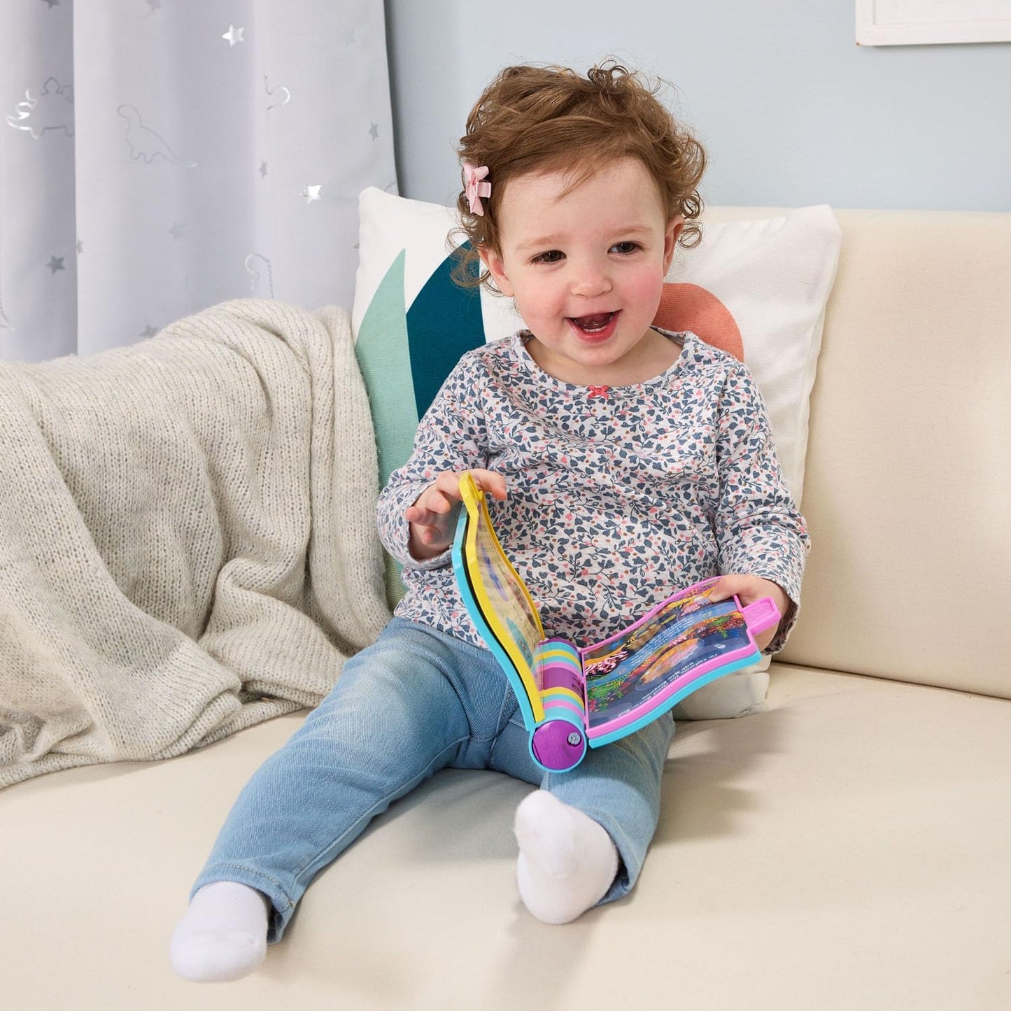 VTech Peppa Pig Peppa's Nursery Rhymes Interactive Musical Story Book with Lights, Songs & Learning Activities