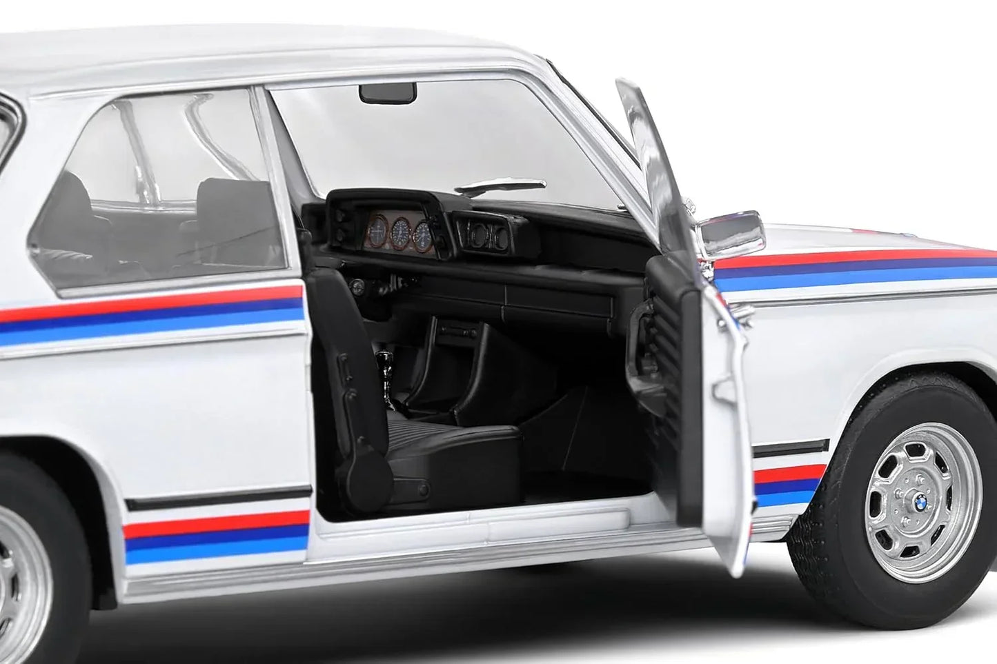 Solido 1:18 BMW 2002 TII Turbo – White 1971 Legend - Jaiman Toys