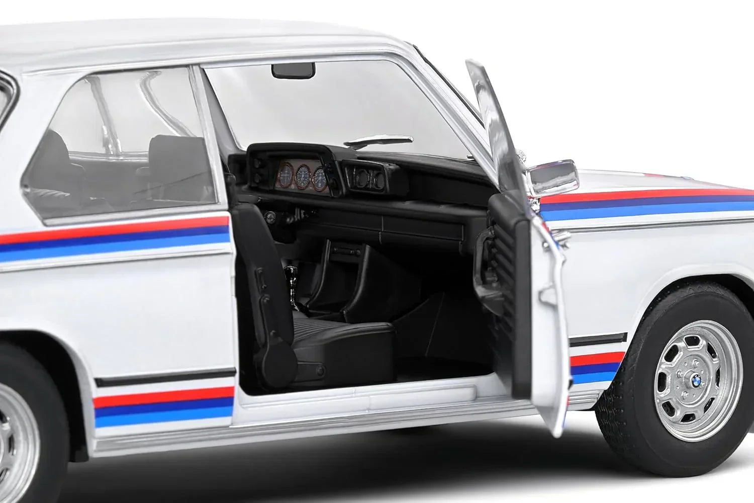 Solido 1:18 BMW 2002 TII Turbo – White 1971 Legend - Jaiman Toys