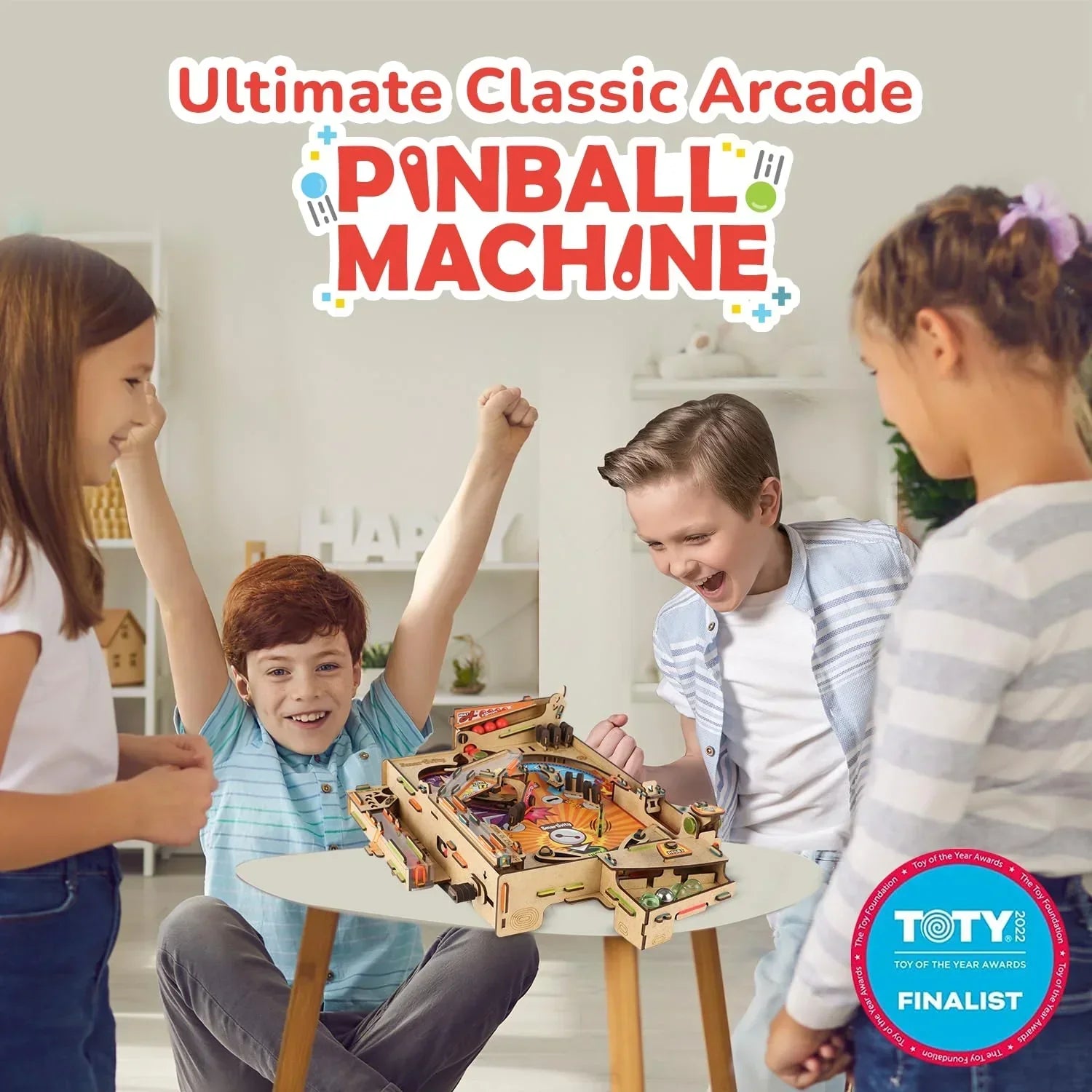 Smartivity Pinball Machine STEM DIY Kit – Educational Construction Toy for Kids - Jaiman Toys