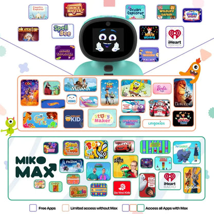 Miko Mini : AI Robot For Kids, Interactive Bot Equipped With Coding, Stories &amp; Games, Ages 5Y+ - Jaiman Toys
