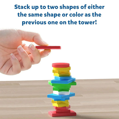 Skillmatics Board Game - 2 The Top, Matching & Balancing Game With A Twist, Match Colors & Shapes, Fun Family Friendly Game, For Kid - Jaiman Toys