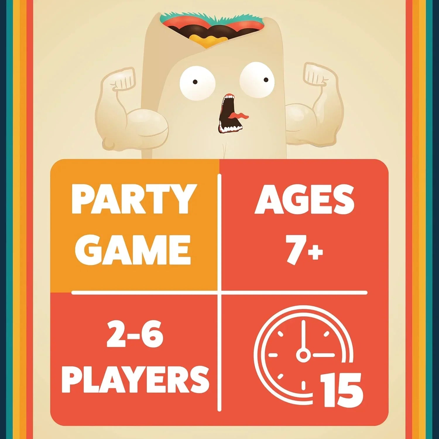 Throw Throw Burrito - A Dodgeball Card Game - Jaiman Toys