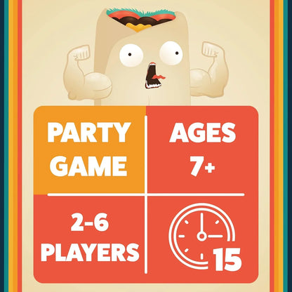 Throw Throw Burrito - A Dodgeball Card Game - Jaiman Toys