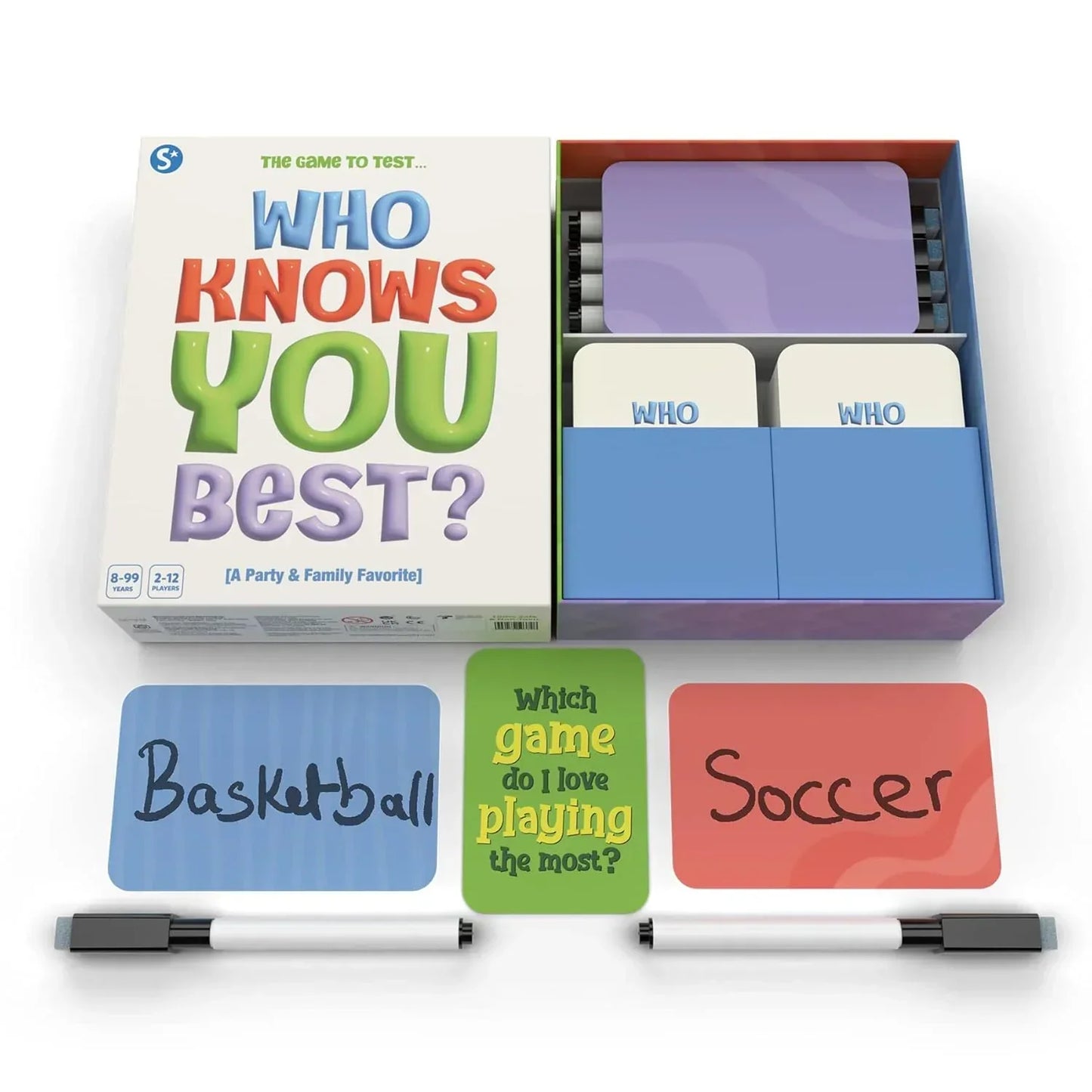 Skillmatics Card Game - Who Knows You Best, Family Party Game for Boys, Girls, Kids, Teenagers and Adults, Fun for Game Night, Gifts for Ages 8, 9, 10 and Up - Jaiman Toys