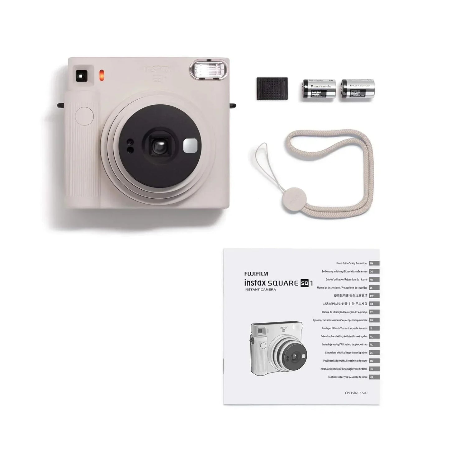 Fujifilm Instax Square SQ1 – Chalk White Instant Camera