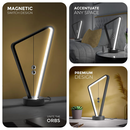 Modern LED Balance Table Lamp – Magnetic Switch Decorative Desk Lamp
