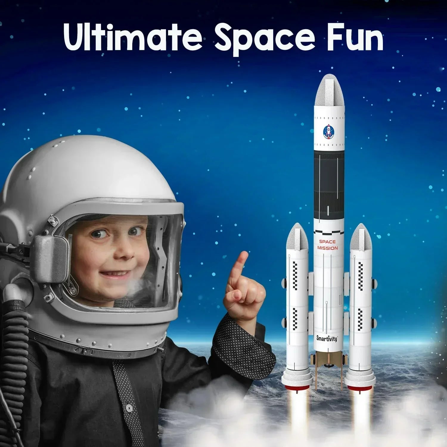 Smartivity Rocket Launcher Kit – DIY STEM Science Toy for Kids 6–12 - Jaiman Toys