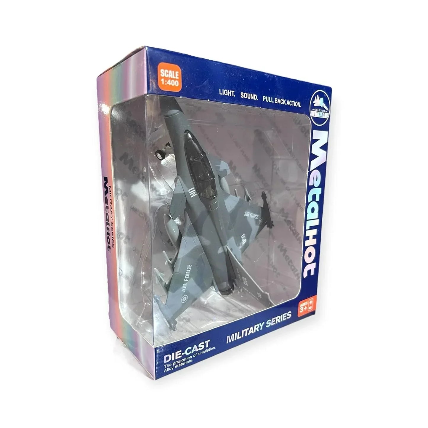 Airplane 1:50, Fighter Aeroplane Toy Faithful with Many Details l Set with Basic Accessories - Colours May Assorted 1 Piece - Jaiman Toys